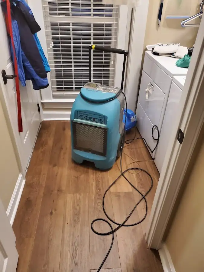 Commercial dehumidifier deployed for Flood Damage Cleanup in Pueblo
