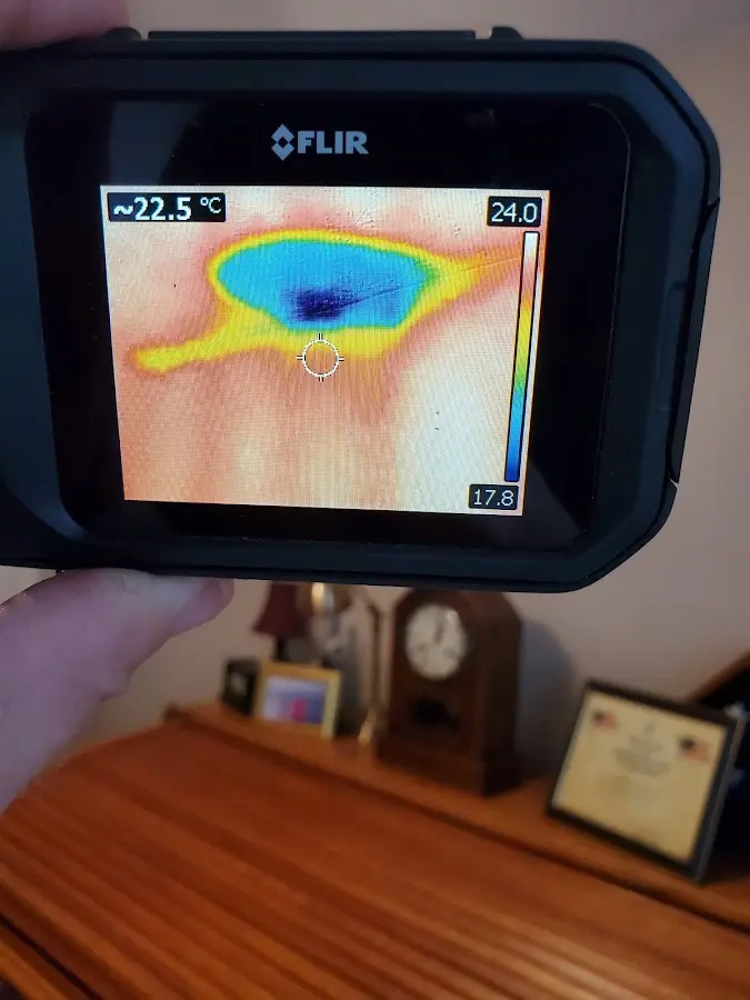 Thermal imaging inspection for water damage in Pueblo